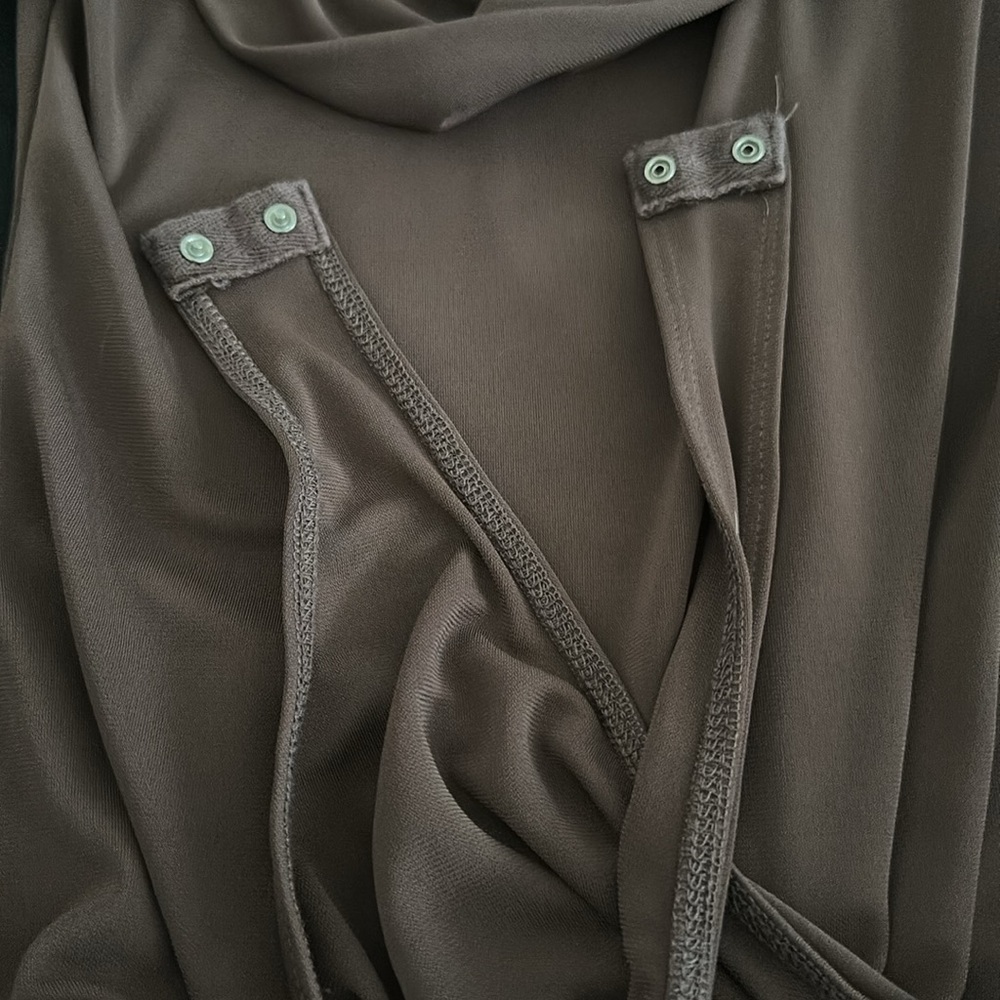 ASTR Cowl Bodysuit - Mocha - Picture 2 of 4